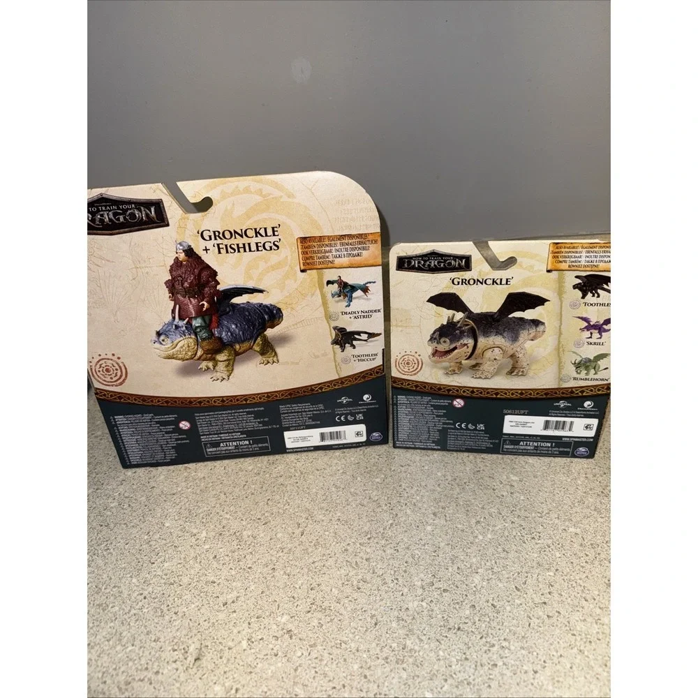 NEW How to Train Your Dragon Live GRONCKLE & FISHLEGS & GRONCKLE